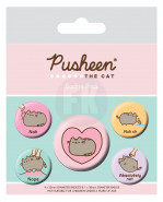 Pusheen Pin-Back Buttons 5-Pack Pusheen Nah